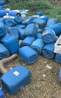 福建泉州出售二手25l升化工塑料桶 耐酸碱工业乳液废液塑料水桶25k