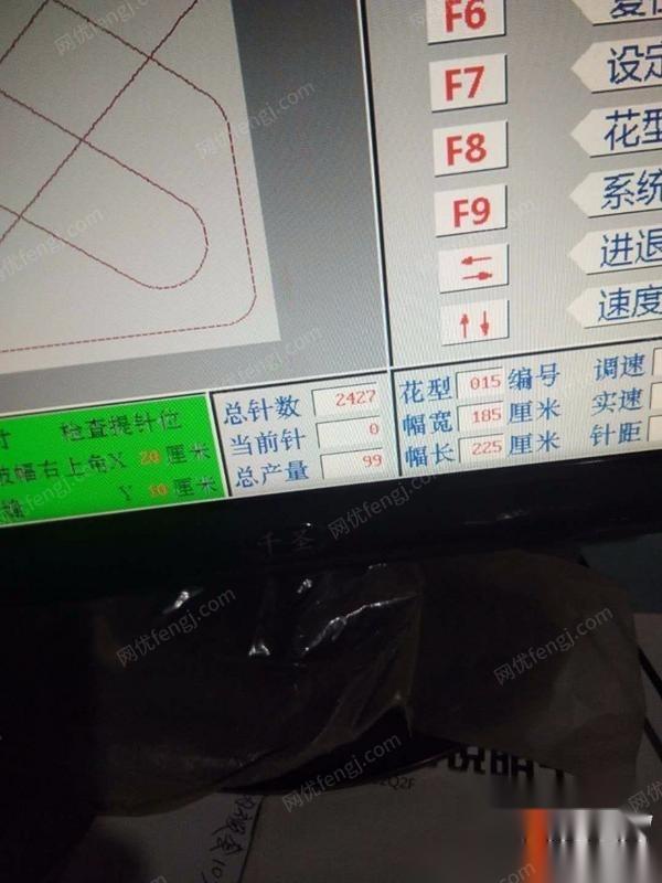 重庆江北区退休不做转让九成新电脑单针绗缝机