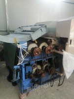 山东潍坊出售1550双锡林梳理机，气压棉箱，1.3开松，，电机电柜