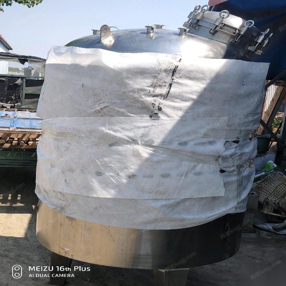 天津河东区转让注射水罐 罐体材质316l 8000元