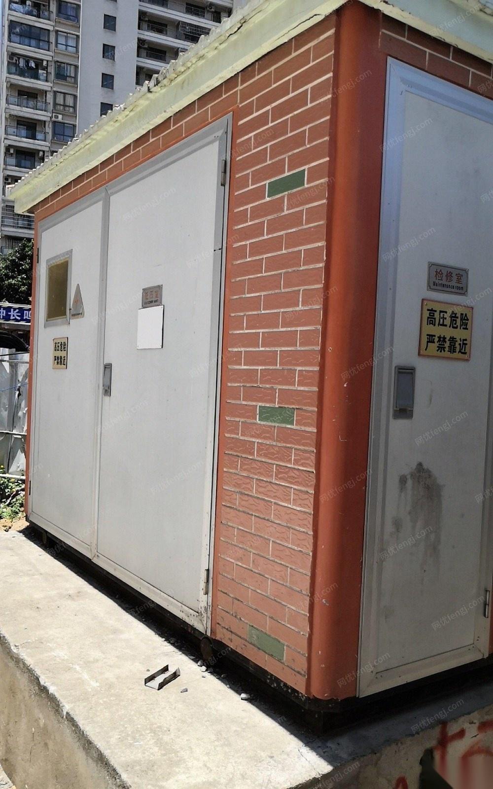 海南海口在位出售8成新2016年上海产160kva箱式变电站一台 30000元