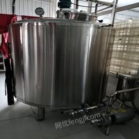 黑龙江哈尔滨出售闲置全套液体饮料生产设备 300000元