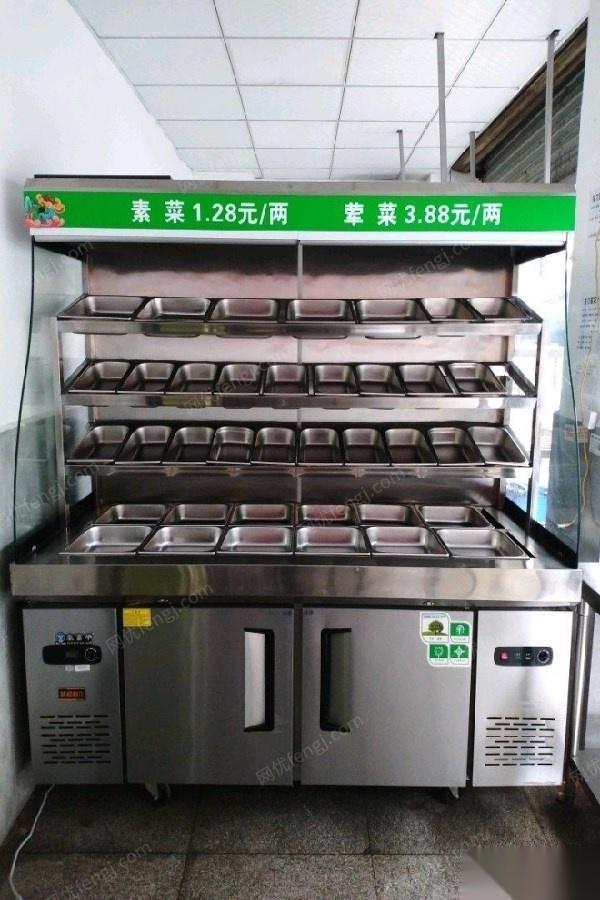 四川成都 闲置的冒菜整体设备及配套物件，可整体打包出售  15000元