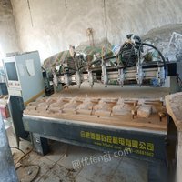 新疆乌鲁木齐出售两台合肥产八成新木工雕刻机， 打包价25000元