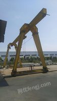 上海嘉定区出售7成新3吨龙门吊，行车，