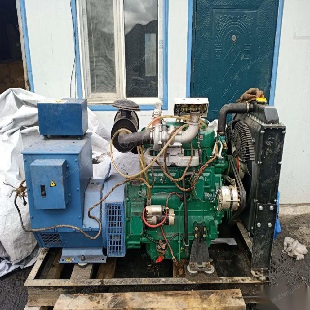 黑龙江牡丹江出售1台玉柴发电机 9成新发电机380伏的，卡卡新的，没用过 出售价12000元
