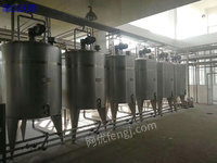 南平回收饮料厂设备、莆田收购乳品果汁饮料灌装机