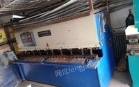 宁夏银川出售8成新折弯机，剪板机2.5 28000元