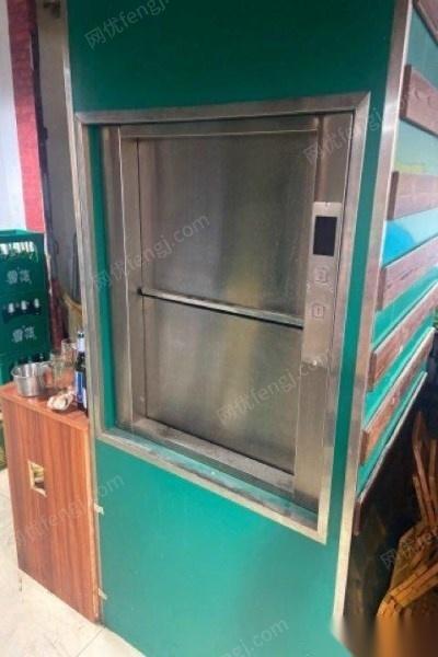 辽宁沈阳便宜出售闲置2楼传菜电梯一台  10000元