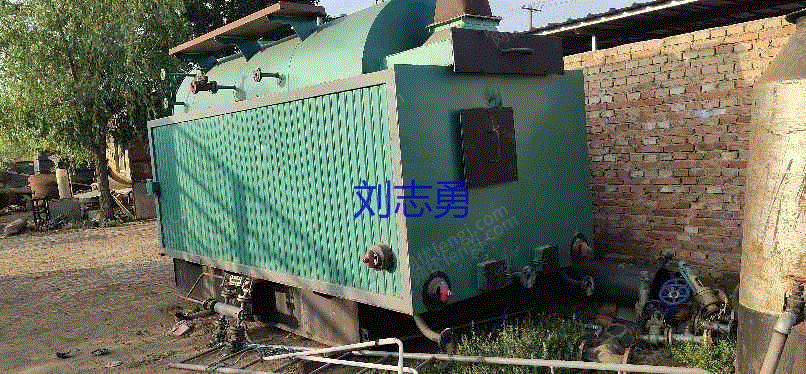 现货库存二手1吨生物质锅炉,浙江金锅锅炉,16年6月出厂。资料齐全。