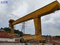 江苏盐城出售二手32/10吨龙门吊 跨度30米各悬8.5米