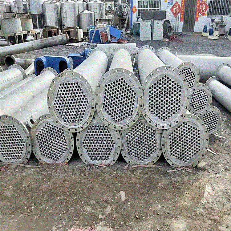 低价批发二手卧式壳管式冷凝器 冷却器