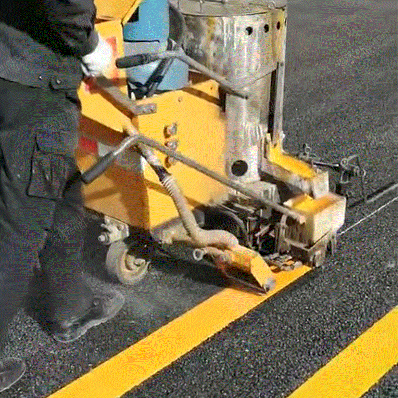 供应道路标线手推划线机 热熔划线一体式划线机 液压