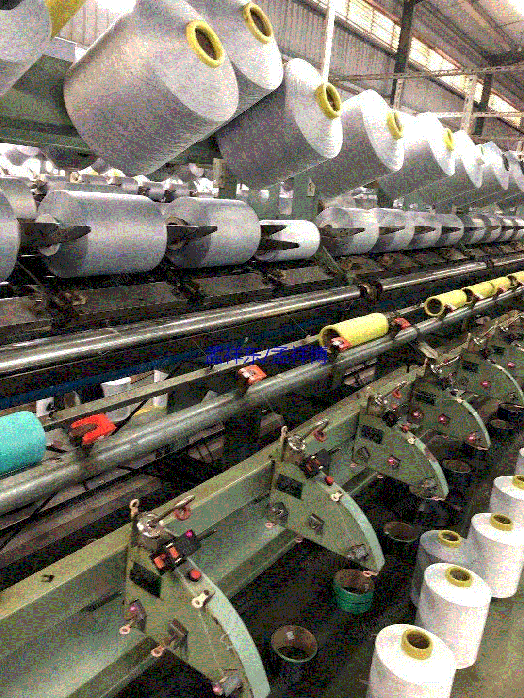 二手化纤纺纱设备回收