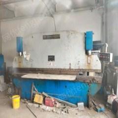 新疆喀什4米液压摆式剪板机.折弯机出售
