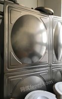 辽宁鞍山出售闲置3吨10吨不锈钢保温水箱2个打包15000元