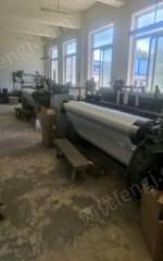 辽宁营口更换设备出售国产必佳乐高速剑杆织布机4台 幅宽220cm 打包卖.