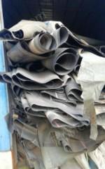 江西抚州出售二手橡胶皮带20捆,砂光带3000张 