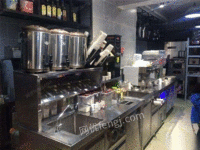 河南周口出售奶茶店整套设备8层新超低价1万元 10000元