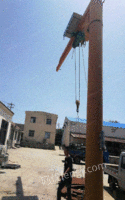 山东威海出售3吨单臂吊车 带锯床 卷板机
