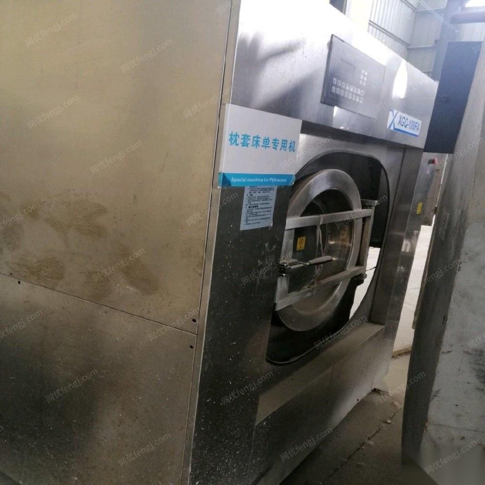 天津河北区水洗厂设备流水线一套 96000元出售