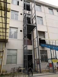 山东济南出售简易厂房搬运提升机 两三层固定式导轨货梯