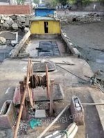 福建福州出售二手闲置水泥船一艏 17米长 3.5宽