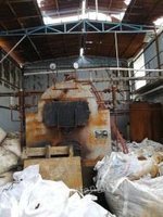 湖北二手闲置2017年杭州产1吨生物燃料蒸汽锅炉一台出售 现在用不上