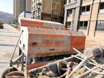陕西榆林低价处理40水泥发泡机，30细石混凝土机