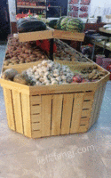 广东佛山出售闲置95成新三米蔬菜柜一个，3个一米水果柜 