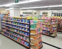 安徽合肥出售完整超市货架等用品一套