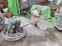 天津武清区水泥地面磨光机打磨机发电机凿毛机气泵平板车转让
