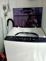 急售——家用9.9成新容声智能电脑温控3门冰箱，高..档智能带烘干8.5公斤洗衣机