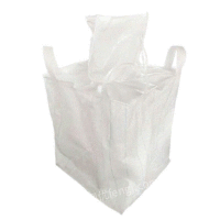 供应吨包袋拉筋 平行托底加厚耐磨1吨白色吨包污泥吨袋编织袋