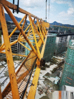 湖南怀化转让12年精品上市中联6010一台定金拆机塔吊