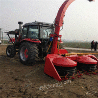 供应拖拉机可加装圆盘青储机割台 玉米秸秆青储黄储一体机