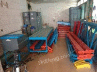 北京通州区库房货架 工作台 物料箱打包出售