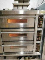 辽宁沈阳新麦三层六盘电烤箱，一层石板一层蒸汽出售