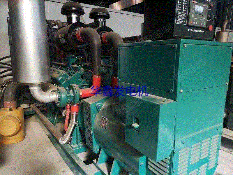 现货库存青海本地转让二手500 kw柴油发电机组