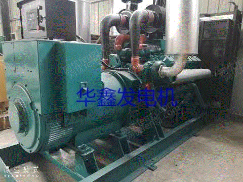 现货库存青海本地转让二手500 kw柴油发电机组