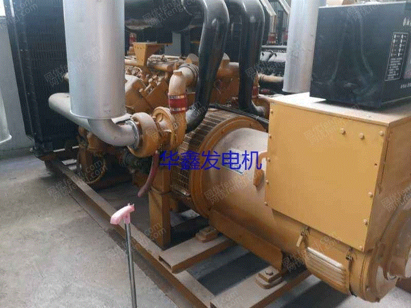 现货库存青海本地转让二手500 kw柴油发电机组