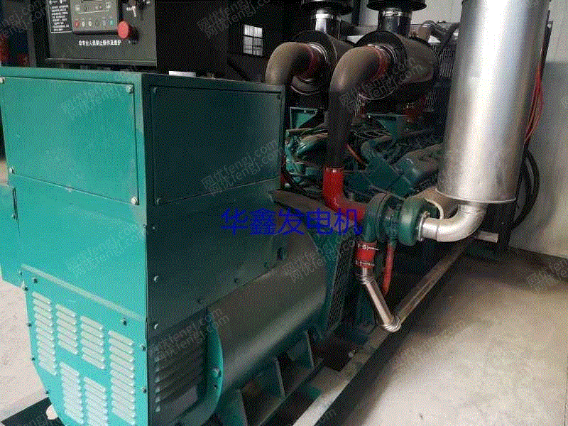 现货库存青海本地转让二手500 kw柴油发电机组