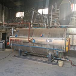 安徽亳州出售河南银晨2吨的天然气锅炉和意大利进口燃烧机
