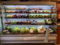 广东珠海大型开放式水果蔬菜保鲜冷柜出售