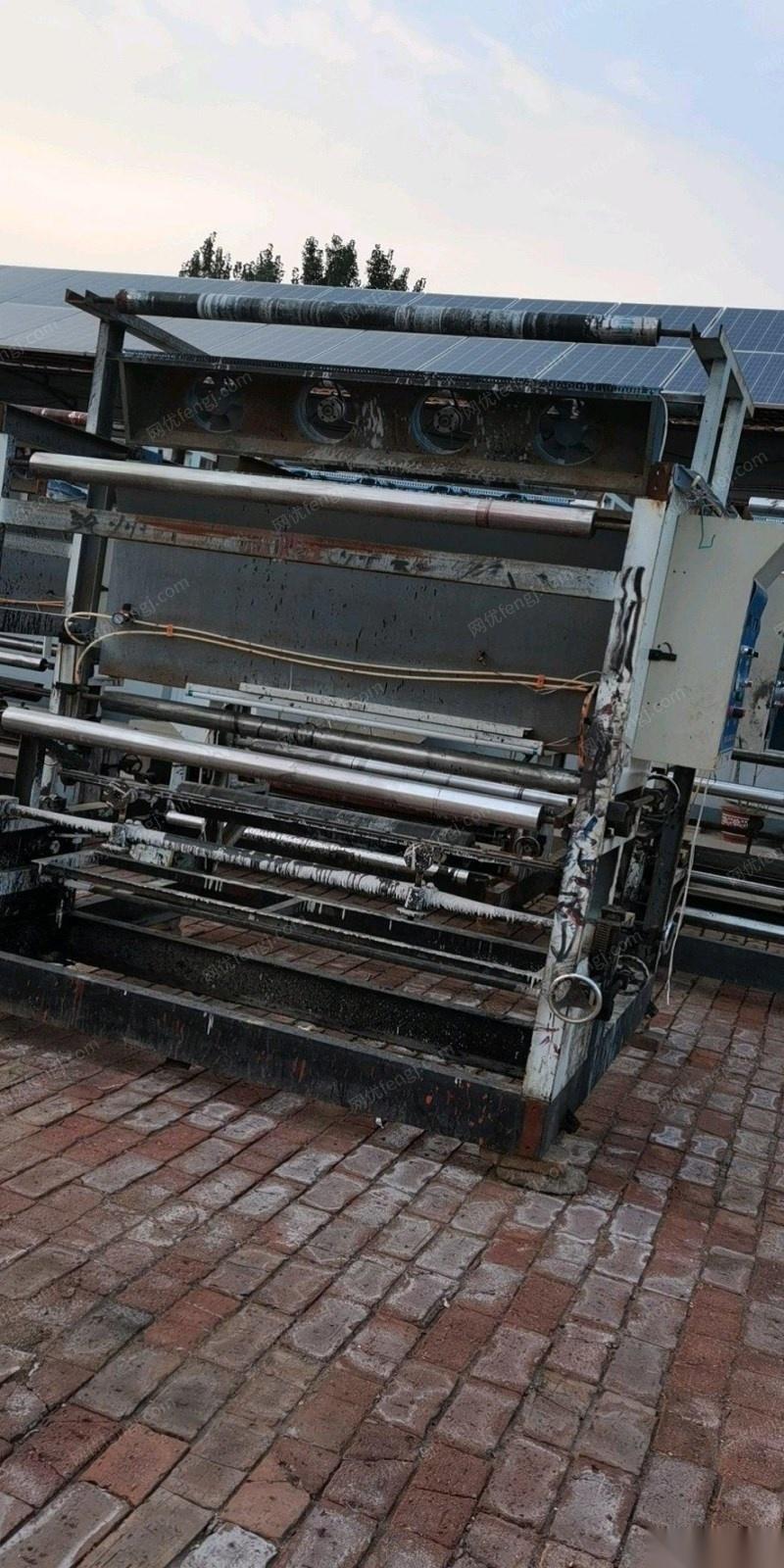 河北廊坊二手闲置2015年正2反2印刷机一台8成新出售 河北省沧州市东光产