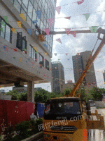 广西柳州转让东风多利卡折叠高空作业车19年上户