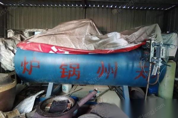 河南郑州本公司因转产便宜转让自用的1吨燃气锅炉一套
