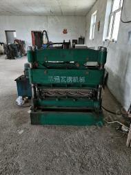 内蒙古呼伦贝尔不做了出售闲置18年华通制作白铁瓦楞机械　还有一部分砂　还有1台自己制做的扬沙机，打包卖．