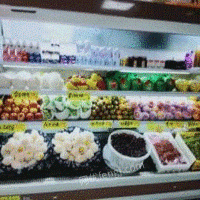 湖南株洲水果店3.9米长风幕柜出售