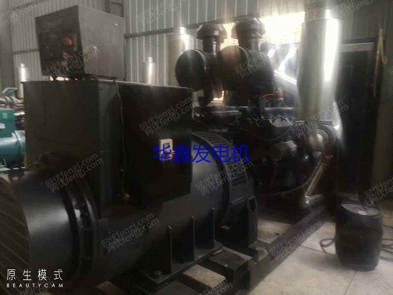 市场现货湖北本地转让二手800kw柴油发电机组